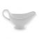 American Metalcraft GB3 Small China 3 Ounce Gravy Sauce Boat with Tapered Spout