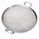 American Metalcraft G17 Hammered Stainless Steel Round Griddle - 21" x 17" x 2"