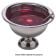 American Metalcraft HMPB12 Silver 8 qt 17 Inch Diameter Round Stainless Steel Hammered Punch Bowl