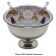 American Metalcraft HMPB20 Silver 13 qt 18 1/2 Inch Diameter Round Stainless Steel Hammered Punch Bowl