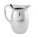 American Metalcraft HMWP44 44 Ounce Hammered Stainless Steel Double Wall Bell Water Pitcher