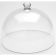 American Metalcraft LFTD12 Clear 9 1/8 Inch High 12 1/8 Inch Diameter Round Lift Collection Polycarbonate Dome Cover