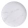 American Metalcraft MCP11MA Mix & Matte 11-1/2" Round Marble White Coupe Melamine Plate