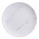 American Metalcraft MCP9MA Mix & Matte 9" Round Matte Marble White Coupe Melamine Plate