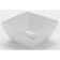 American Metalcraft MWMSQ7 White Marble 54 oz 7 Inch Square Naturals Collection Melamine Serving Bowl