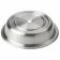 American Metalcraft PC1025S 10 Inch To 10 1/4 Inch Diameter Round Standard Or English Foot Satin Finish Stainless Steel Plate Cover
