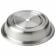 American Metalcraft PC1175R 11 5/8 Inch To 11 3/4 Inch Diameter Round Standard Foot Satin Finish Stainless Steel Plate Cover