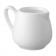 American Metalcraft PCR55 White 5.5 Ounce Porcelain Creamer with Handle