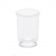 American Metalcraft PMC3 Mini Plastic Cup with Lid, 3 Oz