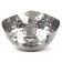 American Metalcraft SBH400 Silver 5 1/2 oz 3 1/4 Inch Diameter Round Squound Solid Hammered Finish Stainless Steel Snack Bowl / Sauce Cup