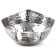 American Metalcraft SBH575 Silver 15 oz 5 3/4 Inch Diameter Round Squound Solid Hammered Finish Stainless Steel Snack Bowl