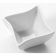 American Metalcraft SQVY1 White 1 1/2 oz 2 1/4 Inch Square Squavy Collection Porcelain Sauce Cup