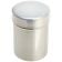 Ateco 1349 August Thomsen 10 oz Stainless Steel Shaker With Fine Hole Top And Plastic Lid