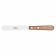 Ateco 1384 4-1/4" Blade Straight Baking / Icing Spatula with Wood Handle