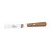 Ateco 1385 4-3/4" Blade Offset Baking / Icing Spatula with Wood Handle