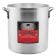 Winco AXHH-24 24 Quart Aluminum Stock Pot with Reinforced Rim and Riveted Handles