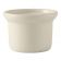 Tuxton BES-0805 DuraTux 8 oz 4" Diameter American White/Eggshell Petite Marmite China Soup Crock / Bowl