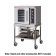 Blodgett CTBR SGL_208/60/1 Premium Series Single Deck Half Size Electric Convection Oven with Right-Hinged Door - 208V, 5.6 kW