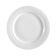 CAC China BST-16 Boston 10.75" Super White Porcelain Embossed Dinner Plate