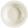 CAC China NRC-11 Narrow Rim Collection 4 5/8" Diameter Round 1 3/8" High 4 1/2 oz Capacity American White Stoneware Ceramic Fruit Dish