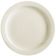 CAC China NRC-5 Narrow Rim Collection 5 1/2" Diameter Round 1/2" High American White Stoneware Ceramic Plate
