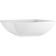 CAC China PNS-B5 Prince Square Collection 5 1/2" x 5 1/2" Square 1 3/4" High 10 oz Capacity Super White Porcelain Bowl