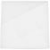 CAC China QZT-16 Crystal Collection 10 1/2" x 10 1/2" Square 1 3/4" High Super White Porcelain Plate