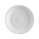 CAC China RCN-57 Super White 6-7/8" Round Porcelain Clinton Specialty Saucer