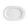 CAC China RCN-93 Clinton 12" Super White Porcelain Oblong Platter