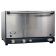 Cadco OV-013SS Stainless Steel Door Countertop Electric Convection Oven w/ Three Half Size Sheet Pan Capacity And Manual Controls, 120 Volts