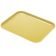 Cambro 1014CL145 Yellow 10 5/8 Inch x 13 3/4 Inch Rectangular Fiberglass Camlite Tray