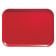 Cambro 1318510 Signal Red 12 5/8 Inch x 17 3/4 Inch Rectangular Fiberglass Camtray Cafeteria Serving Tray