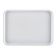 Cambro 1318MT148 White 12 5/8 Inch x 17 3/4 Inch Rectangular Fiberglass Market Display Tray