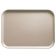 Cambro 1520199 Taupe 15 Inch x 20 1/4 Inch Rectangular Fiberglass Camtray Cafeteria Serving Tray