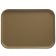 Cambro 1520513 Bayleaf Brown 15 Inch x 20 1/4 Inch Rectangular Fiberglass Camtray Cafeteria Serving Tray