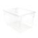Cambro 182615CW135 Clear Camwear 22 Gallon Full Size Polycarbonate Food Storage Box