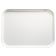 Cambro 2025148 White 20 3/4 Inch x 25 9/16 Inch Rectangular Low Profile Rim Fiberglass Camtray Cafeteria Serving Tray