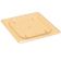 Cambro 60HPC150 1/6 Size Amber Polyetherimide High Heat H Pan Food Pan Flat lid