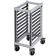 Cambro UGNPR11H9480 Camshelving® GN 1/1 Food Pan Trolley Half Size Speckled Gray
