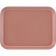 Cambro 1014409 Blush 10 5/8 Inch x 13 3/4 Inch Rectangular Fiberglass Camtray Cafeteria Serving Tray
