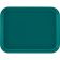Cambro 1014414 Teal 10 5/8 Inch x 13 3/4 Inch Rectangular Fiberglass Camtray Cafeteria Serving Tray