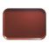 Cambro 1014501 Real Rust 10 5/8 Inch x 13 3/4 Inch Rectangular Fiberglass Camtray Cafeteria Serving Tray