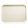 Cambro 1014538 Cottage White 10 5/8 Inch x 13 3/4 Inch Rectangular Fiberglass Camtray Cafeteria Serving Tray