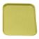 Cambro 1014FF108 Primrose Yellow 10 7/16 Inch x 13 9/16 Inch Rectangular Textured Polypropylene Fast Food Tray