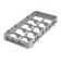 Cambro 10HE2151 Gray Half Size 10 Compartment Half Drop 19-3/4" x 9-7/8" Extender for Camracks