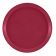 Cambro 1200505 Cherry Red 12 Inch Round Fiberglass Camtray Serving Tray