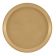 Cambro 1200514 Earthen Gold 12 Inch Round Fiberglass Camtray Serving Tray