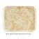 Cambro 1219D526 Galaxy Antique Parchment Gold 12 Inch x 19 Inch Rectangular Fiberglass Healthcare Dietary Tray