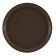 Cambro 1300116 Brazil Brown 13 Inch Round Fiberglass Camtray Serving Tray