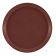 Cambro 1300501 Real Rust 13 Inch Round Fiberglass Camtray Serving Tray